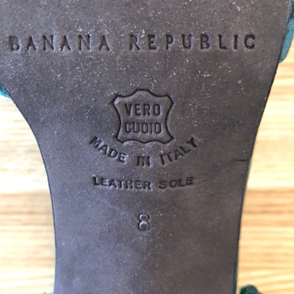 Hunter green evening shoes - Picture 7 of 8